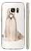 Produktbild Samsung Galaxy J7 2017 J730 Hülle Softcase TPU Hülle für Galaxy J7 2017 Cover Backkover Schutzhülle Slim Case (520 Hund Langhaar mit Schleife Rot)