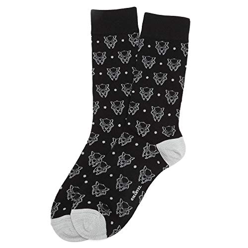 Cufflinks Inc. Black Panther Dot Dress Socks, One size fits most (up to men's size 12) Officially Licensed2