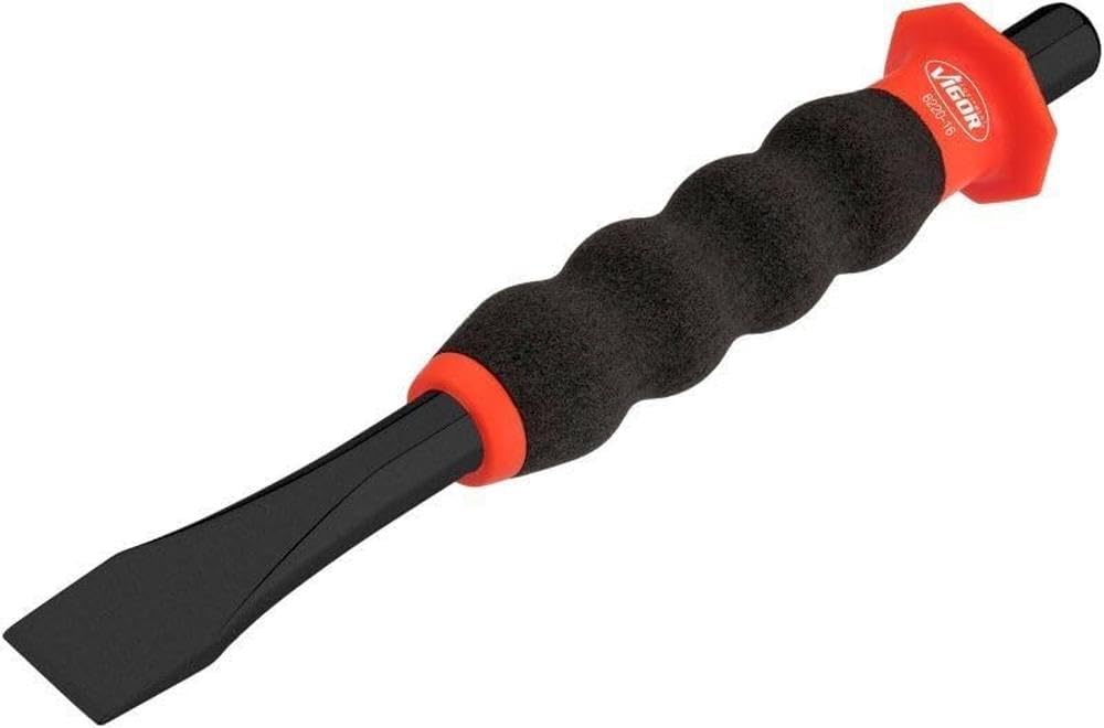 VIGOR Jeu de burins plats V6220/4