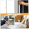 LOEFLIFA 12pcs Wooden Window Trim Molding Strips Wide