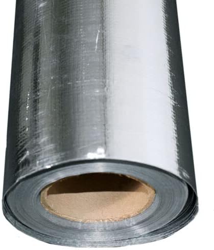 1000sqft 4x250 Solid Double Sided Reflective Flooring Underlayment Vapor Barrier