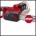Einhell GE-EC 2240 -Motosierra eléctrica (2200W, longitud de corte: 37.5cm, velocidad de...