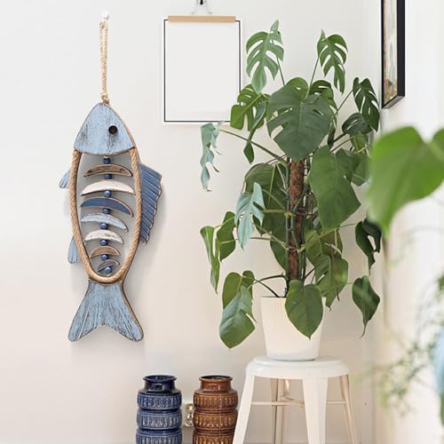 Décoration murale en forme de poisson pour habiller un mur vide avec style