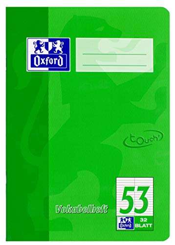 Cahier de vocabulaire A5 ligné avec papier 90g anti-traversant et couverture douce