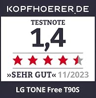 Căști Bluetooth LG Tone Free T90S Dolby Atmos, ANC, IPX4 - negru 9