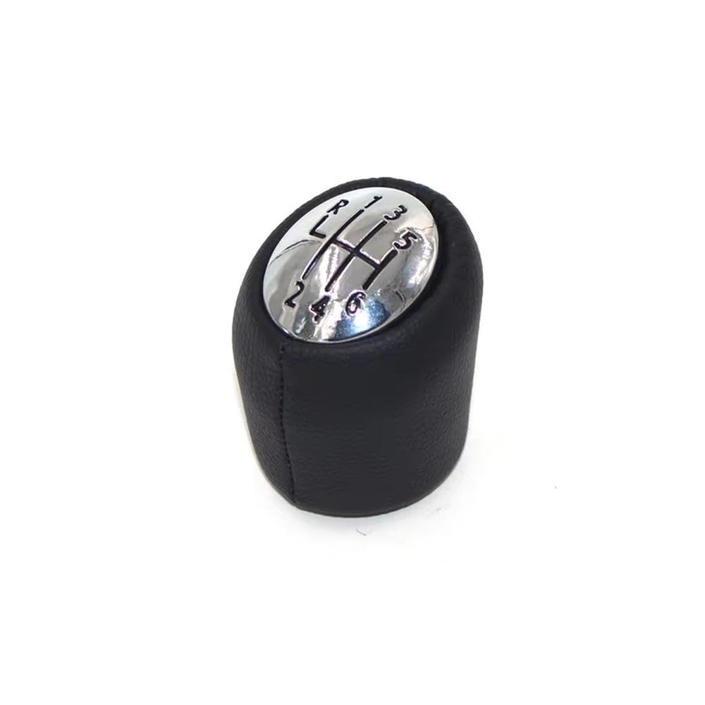QVQOJCTH Auto Accessory 6 Speed Chrome Cap Black Character for Renault Laguna II 2 Mk2 2001-2007