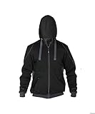 Dassy Unisex Pulse 290G Jacke, Nero/Grigio, M
