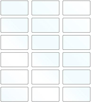 90 Professional Labels for 10ml Glass or Roller Bottles, 2.375 x 1.25 inches, Transparent Clear Gloss, for Professional Packaging, Travel or ...