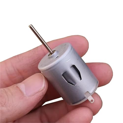 Moteur à courant continu RC-280SA 3V 6V à balais de charbon avec arbre long de 22mm