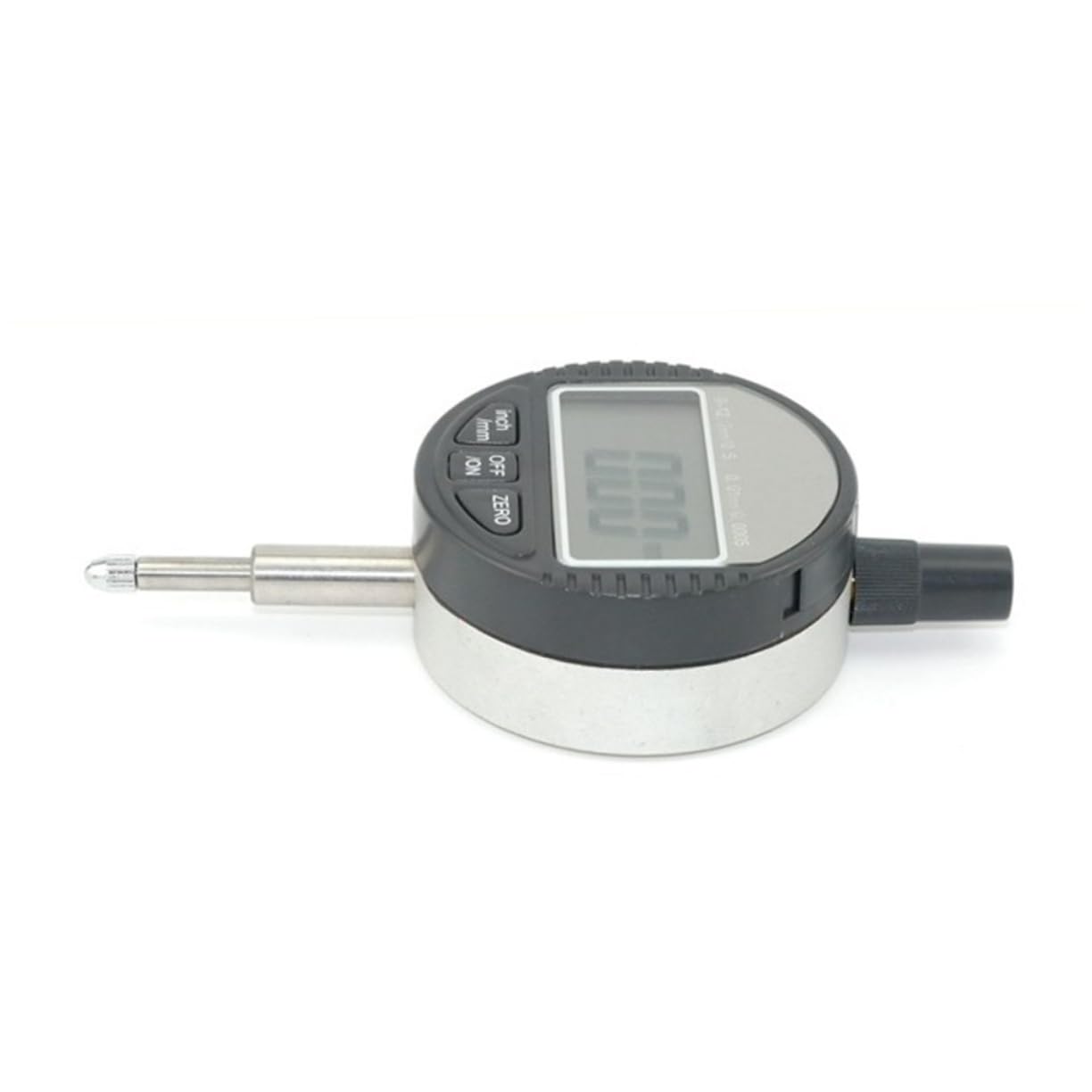 Mobestech Indicatore Digitale Comparatore a Quadrante 0-12,7 Mm Conversione Mm/pollici, Coperchio Rimovibile e Uscita Dati Seriale Per Misurazioni Di Precisione e Applicazioni Industriali