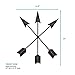 Large 3-Set Arrow Wall Decor | Rustic 15