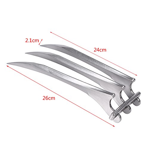 Qqmora Artigli di Wolverine 2 Pezzi Artigli di