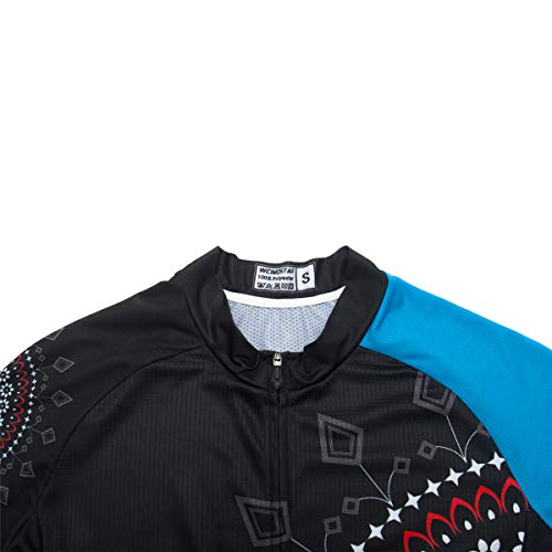 Image of Cycling Jerseys Women Bike Shirts Short Sleeve Bicycle Clothes Breathable Stretch Labric Bicycle Uniforms