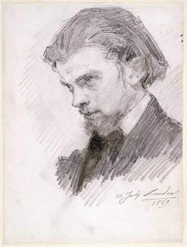 Lienzo de Fantin Latour Autoritratto, el cartel artístico perfecto para el dormitorio de 60x90cm