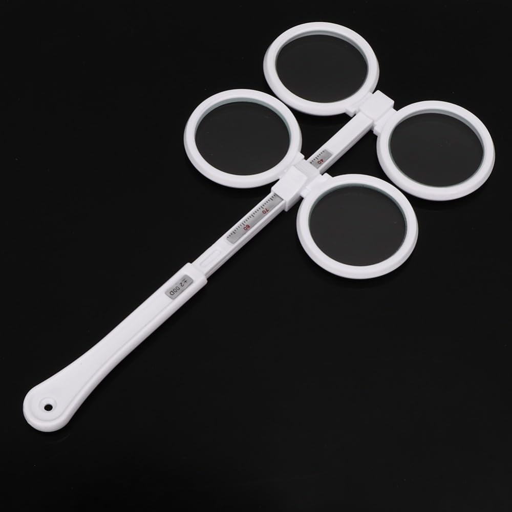 Plastic Optometry Instrument Adjustable Full Set Ophthalmic Lens Practical Optical Flipper Eye Exercise(200)