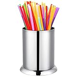 ✔ Stockage de grande capacité: distributeur de paille malgré sa petite taille, il a en fait un grand espace de stockage. Que ce soit les pailles, les bâtons couramment utilisés dans les magasins de thé au lait, ou d'autres petits objets tels que des cures-dents, des agitateurs, etc., ils peuvent tous être facilement accueillis