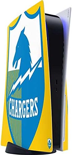 Skinit Decal Gaming Skin Compatible with PS5 Console - Officially Licensed NFL Los Angeles Chargers Design