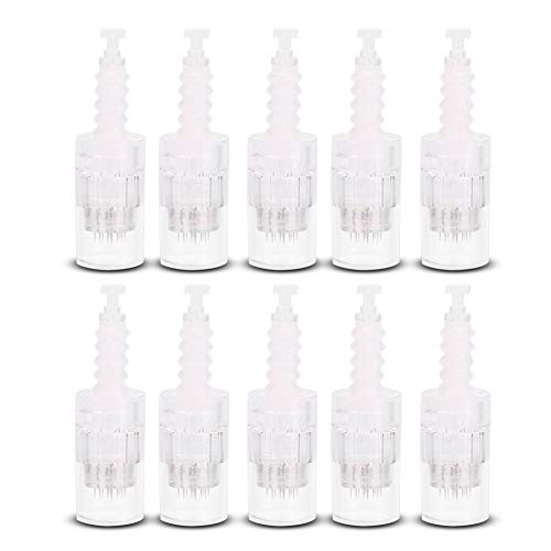 Preisvergleich Produktbild Nadelpatrone Microneedling Nadeln für Auto Elektrisch Microneedling Spenden Pen, Nadeln Patronen Ersatz Nadeln, 10 Stück (Größe : 36 PIN)