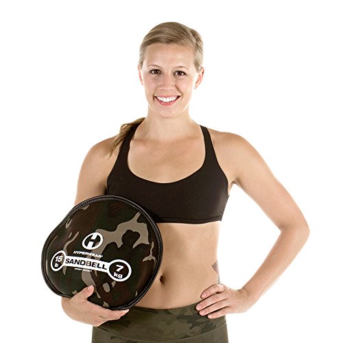 Hyperwear SandBell Sandbag Training Free Weight (Pre-Filled), Camo, 12 lb - Thumbnail 3