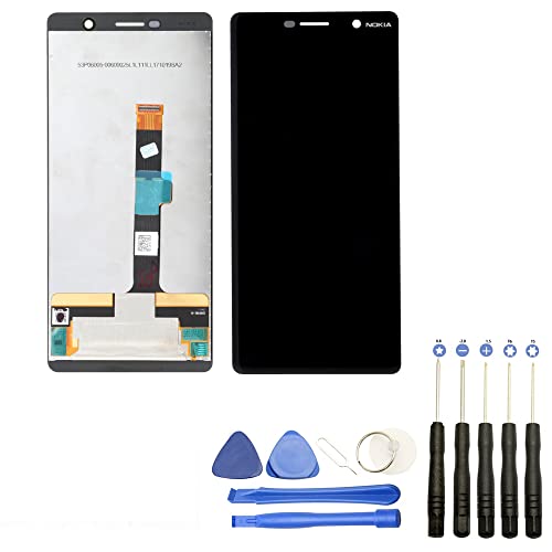 Visiodirect® Ecran Complet: Vitre Tactile + Ecran LCD Compatible avec Nokia 7 Plus 7+ Taille 6