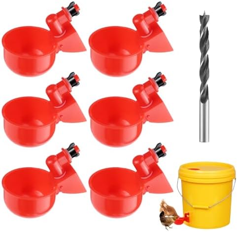 Abbeveratoio Automatico Per Polli Con Filtro - Con Catena Per Appendere, Per Galline E Pollai - Foto 6