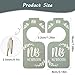 Lusofie Wooden Baby Closet Dividers - 8 PCS Double-Sided Baby Clothes Organizer, Baby Clothes Size Hanger Organizer For Closet For Nursery Decor From Newborn To 24 Months.