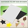 STONE CITY Magnetic Sheets 8x10 Inch, 12 Pack Magnet Sheets with Adhesive, Cuttable and Flexible for Crafts, Photos, Fridge #3