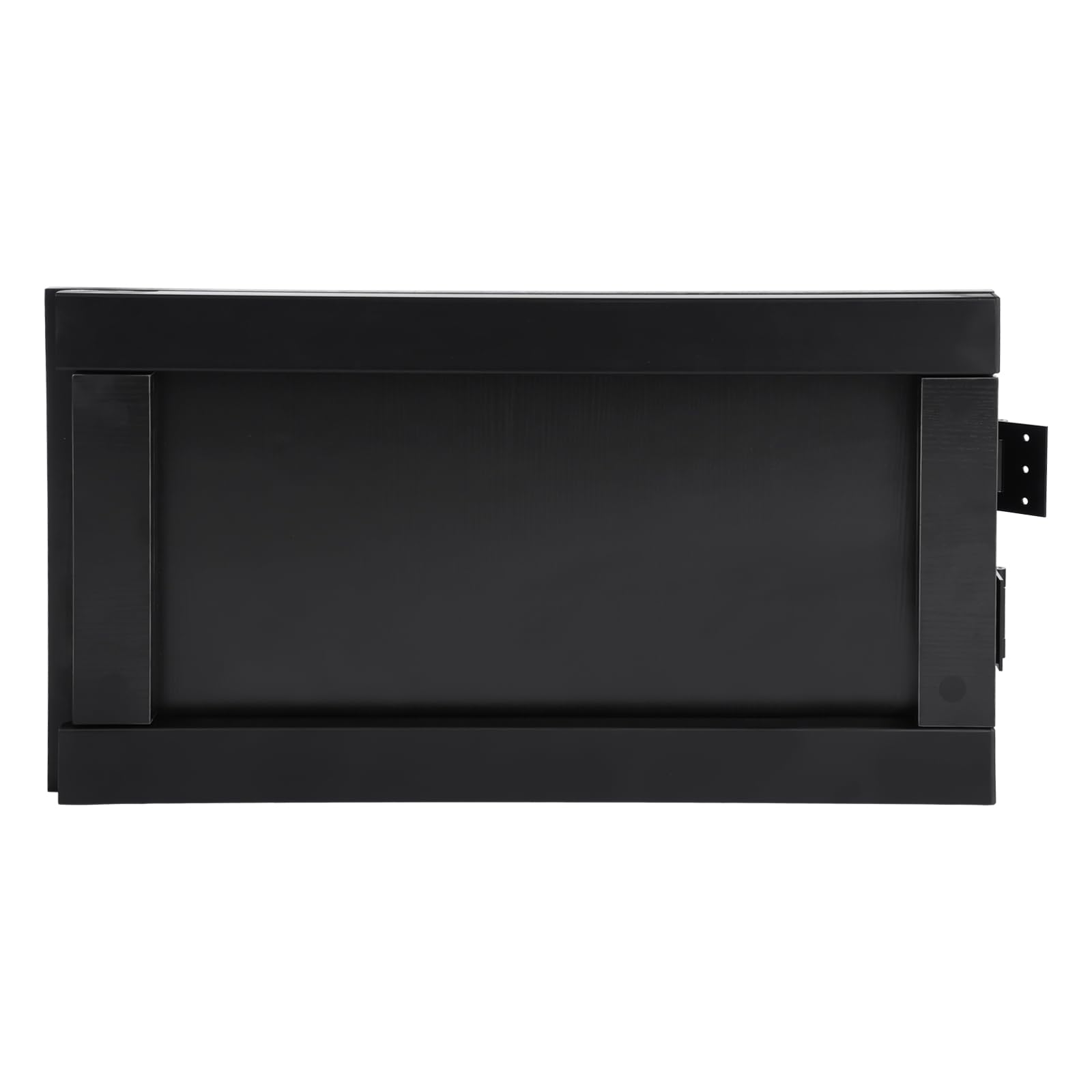 Table de salle à manger pliante murale - Table de cuisine pliable - Peu encombrante - Charge maximale : 60 kg - Pour salle à manger, chambre à coucher, bureau, etc (noir)