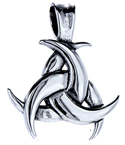 Preisvergleich Produktbild Kiss of Leather Odins Horn Anhänger aus Edelstahl Nr. 148