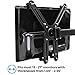 HumanCentric Universal VESA Adapter Mounting Kit to Mount Non-VESA Monitors (13 to 27 inches) to Monitor Mounts, Arms, Wall Brackets or Poles That Support 75 x 75 or 100 x 100 mm Patterns