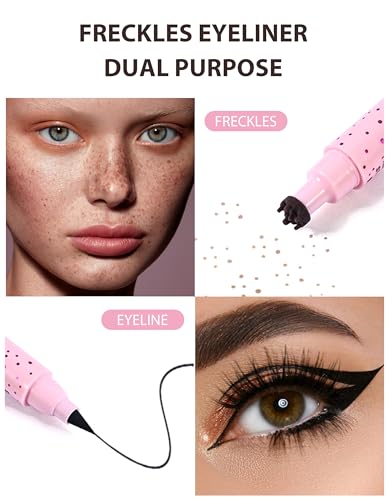 Delineador líquido Erinde Waterproof Freckle Stamp Pen miniatura 3