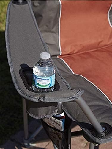 Miniatura 5 de LivingXL Silla portátil de alta resistencia de 1,000 libras de capacidad, color carbón, 1,000 lb