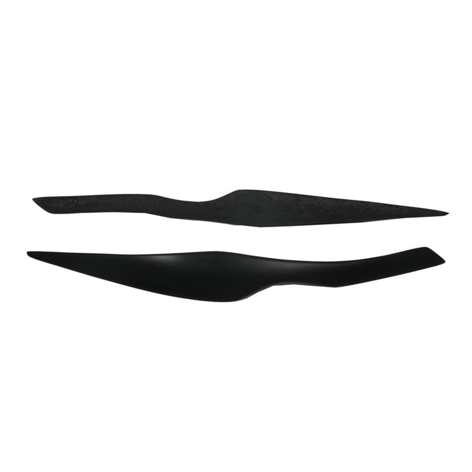 Auto Sopracciglia Auto Palpebra per BMW 05-12 E90 E91 3 Series 320i 323i 325i 330i 335i,2 Pezzi di Ricambio per Faro Sopracciglio Fari Sopracciglio Palpebre
