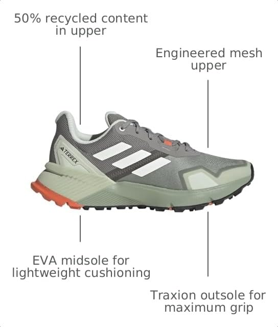 Image of adidas Women's Terrex Soulstride Rain.rdy Trail Running Shoes