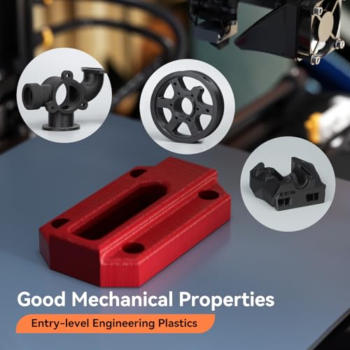 kexcelled ABS Filament 1,75 mm, 3D Drucker Filament, Hochhitzebeständiges und Langlebiges, Maßgenauigkeit +/- 0,03 mm, 1 kg Spule (2,2 lbs), Weiß – Bild 4