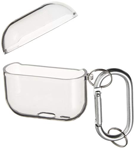 Valkit Compatible AirPods 3rd Generation Case Cover Clear, Shockproof Airpod 3 Case 2021 with Keychain for Women Men Girls Soft TPU Protective Skin Cover for AirPods Case 3 Gen - Clear Black