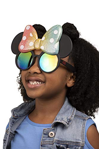 Sun-Staches Official Minnie Mouse Ears Rainbow Sunglasses | Disney Costume Accessory | UV 400 | One Size Fits Most4