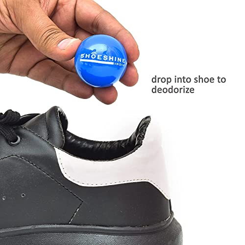 SHOESHINE Shoe Air Freshener (Pack of 4 Balls) Say No to Bed Smell