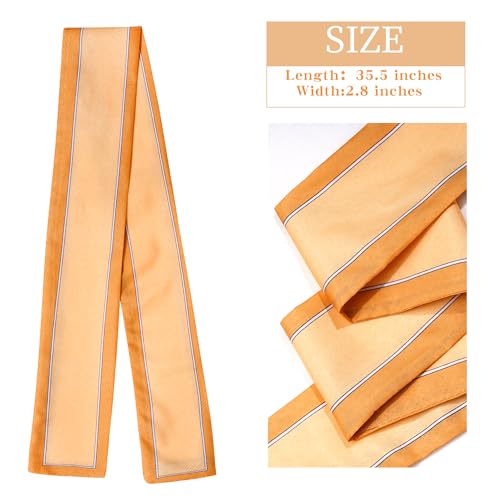 Women Silk Scarf Hair Scarf Headscarf Satin Scarfs Neck Scarves for Purse Bag Handbags Hat Fashion Accessories2