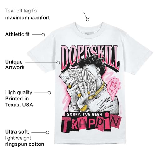 DopeSkill Graphic Tee Streetwear Hip Hop Hypebeast Street Style Unisex T-Shirt Sneaker Colour Matching Shirts Cool Flexing3