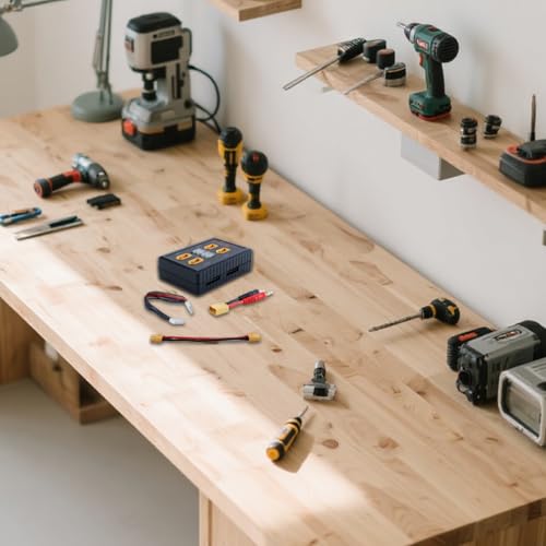 Durlo Symmetrische Ladeplatine, Parallele Ladeplatine Für Mehrere 2S-6S-Lipo-Akkus Mit XT60-n Und Herausnehmbarer Sicherheitssicherung