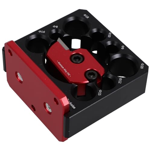 Gabarit pour perçage réglable 8 trous outil de coupe fabrication cheville