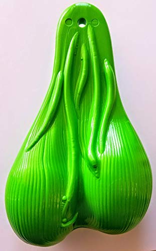 Truck Nutz 8 Inch Tall Plastic Colors Your Nuts Choose Your Color (Green)