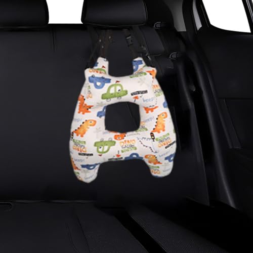 Almofada de pescoço para assento de carro | Almofada para assento de carro infantil - Combate a dorm