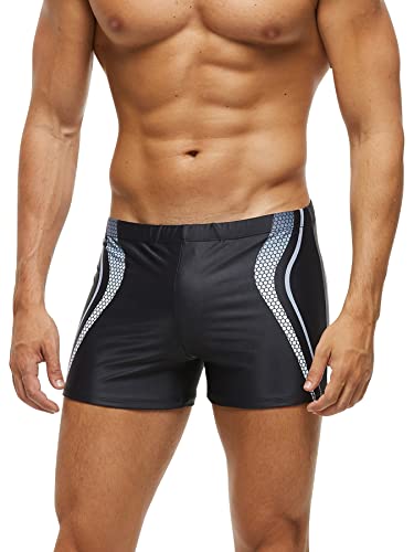 Pantalones cortos de baño para hombre SEAUR tipo bóxer para playa y piscina