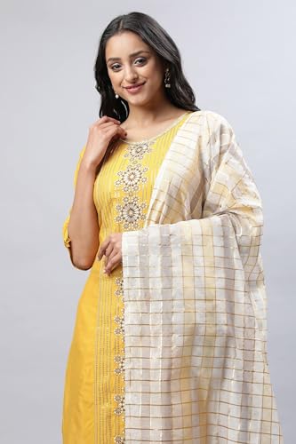 Image of Aurelia Women Rayon Regular Fit 's Regular Kurta