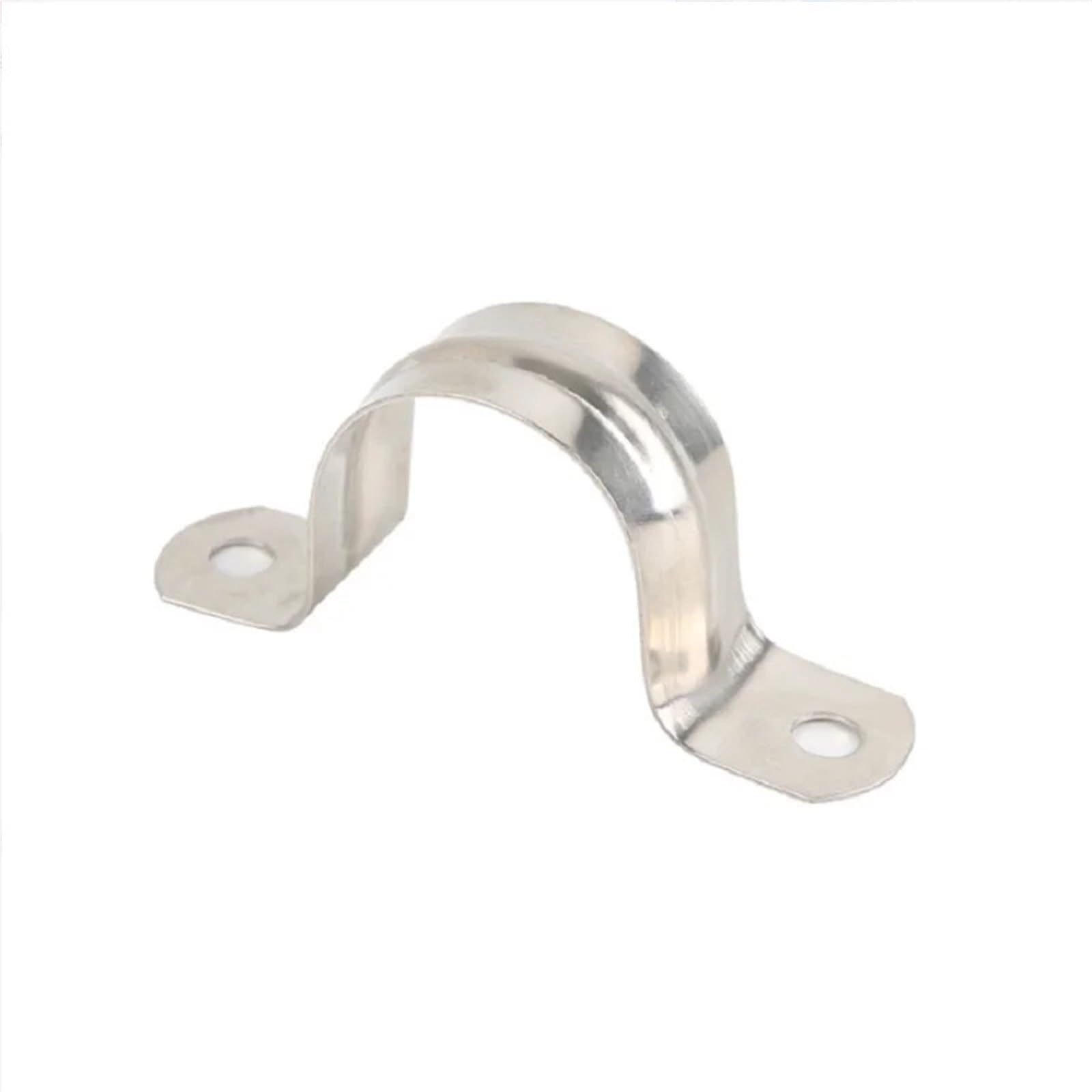 Lztdsbx 304 Grade Stainless Steel Conduit Clamps 150Pcs Stainless Steel Reinforced Riding Card U Type Clamp