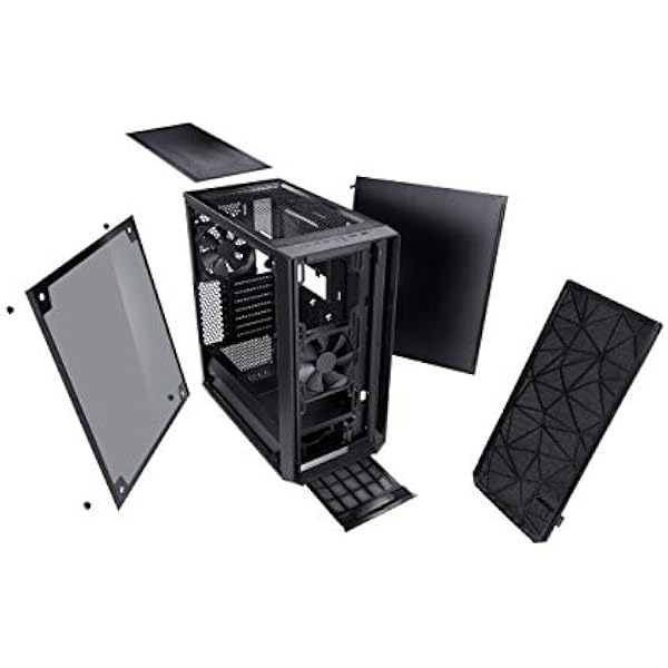 Fractal Design Meshify C Blackout TG Dark Tint FD-CA-MESH-C-BKO-TG Шкаф 44 x 21 x 39 5 см черный