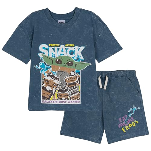Image of STAR WARS Boys' 2-Piece T-Shirt and Shorts Set for Baby & Kids