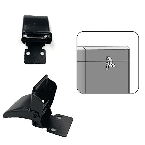 Creatyi 4 Pcs A27 Black Concealed Toggle Latch Clamp For Case, Toolbox,Cleaner #TOP6